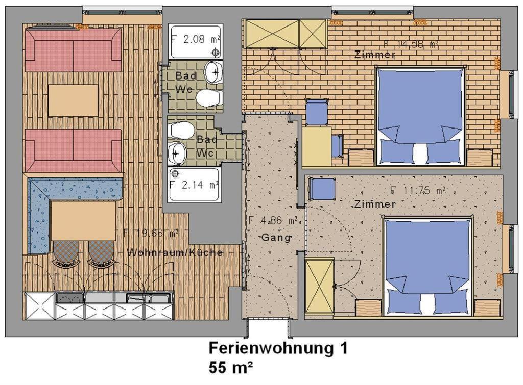 Ferienwohnungen Foidlhof Hochfilzen Eksteriør bilde